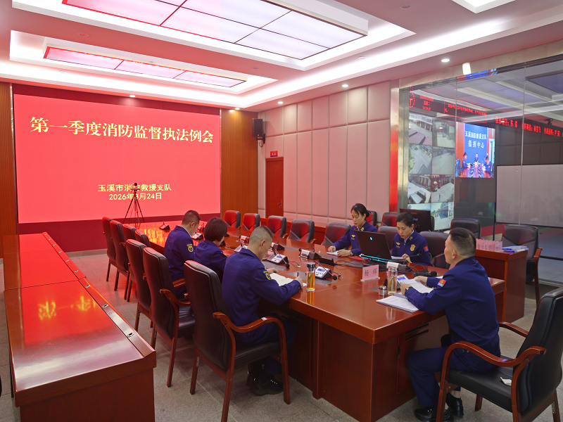 召开2026年全市第一季度消防监督执法例会