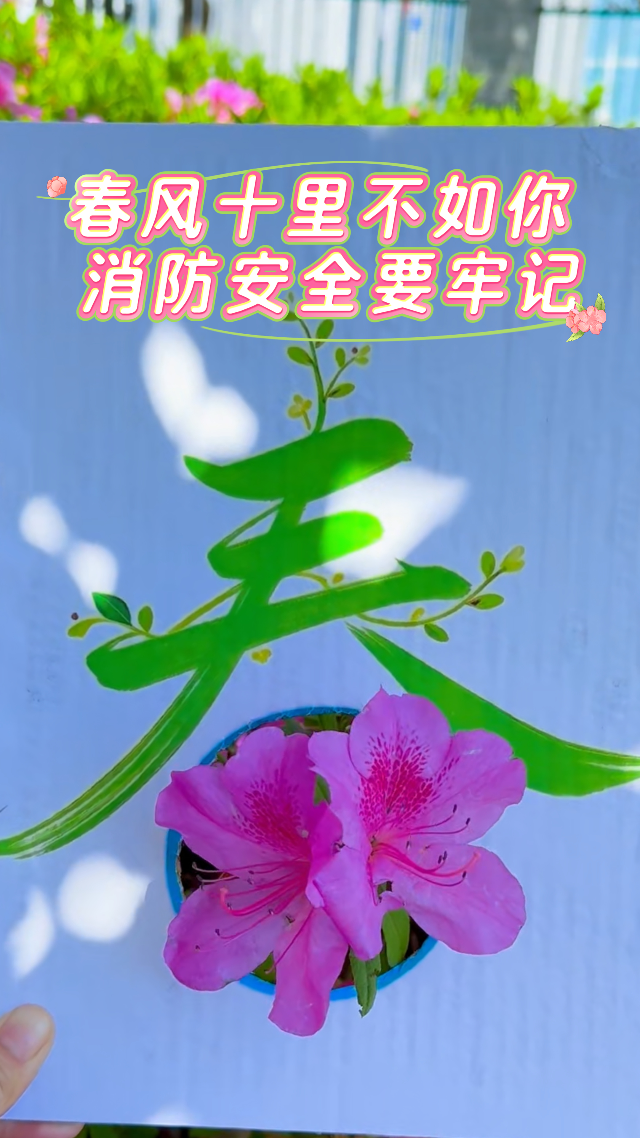 春风十里不如你 消防安全要牢记